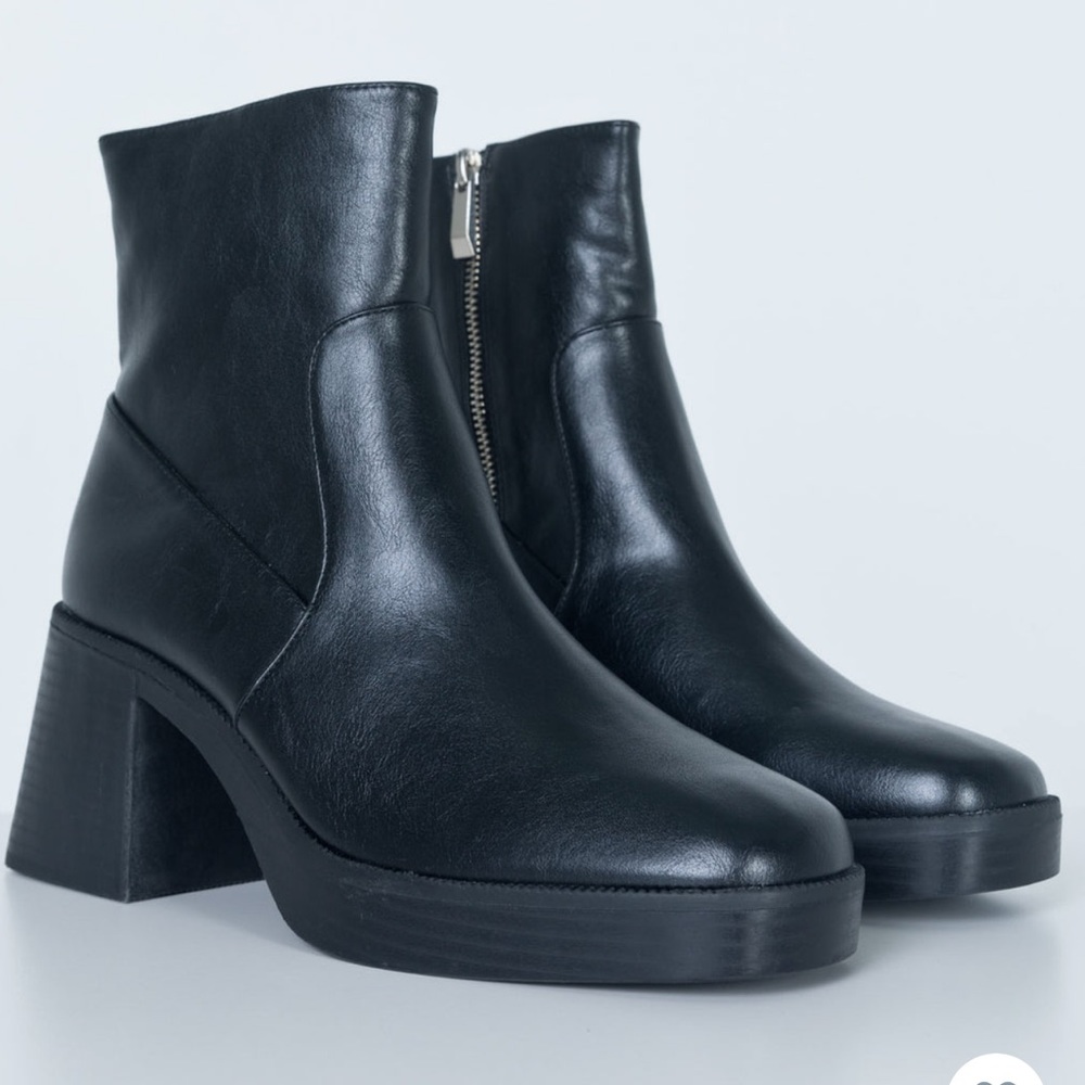 Black Leather boots